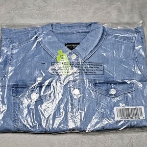 3XL Susan Graver Jean Jacket